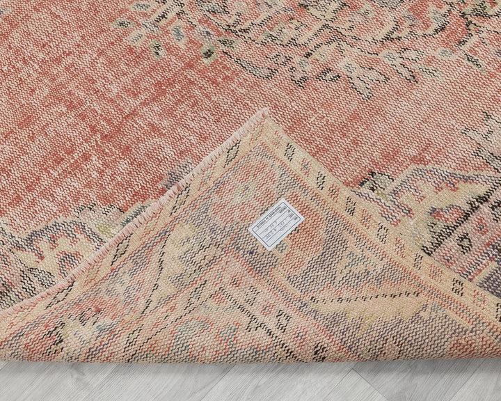 Pastel Oushak Rug 5' 8" x 9' | No. VR36411