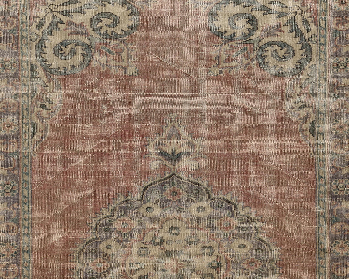 Rust Oushak Rug 5' 4" x 8' 6" | No. VR64831