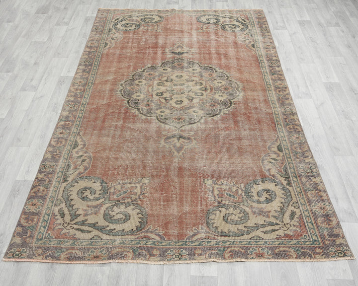 Rust Oushak Rug 5' 4" x 8' 6" | No. VR64831