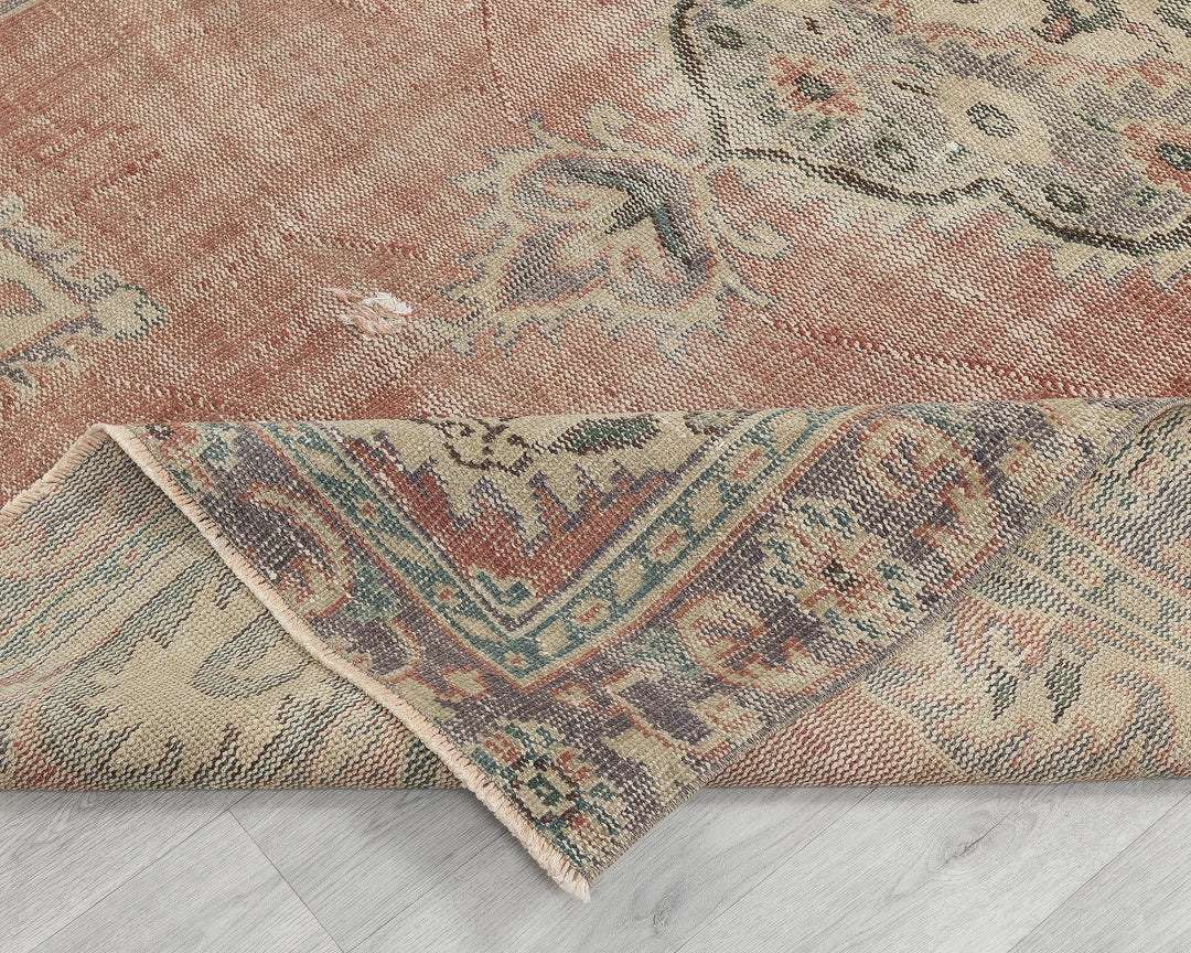 Rust Oushak Rug 5' 4" x 8' 6" | No. VR64831