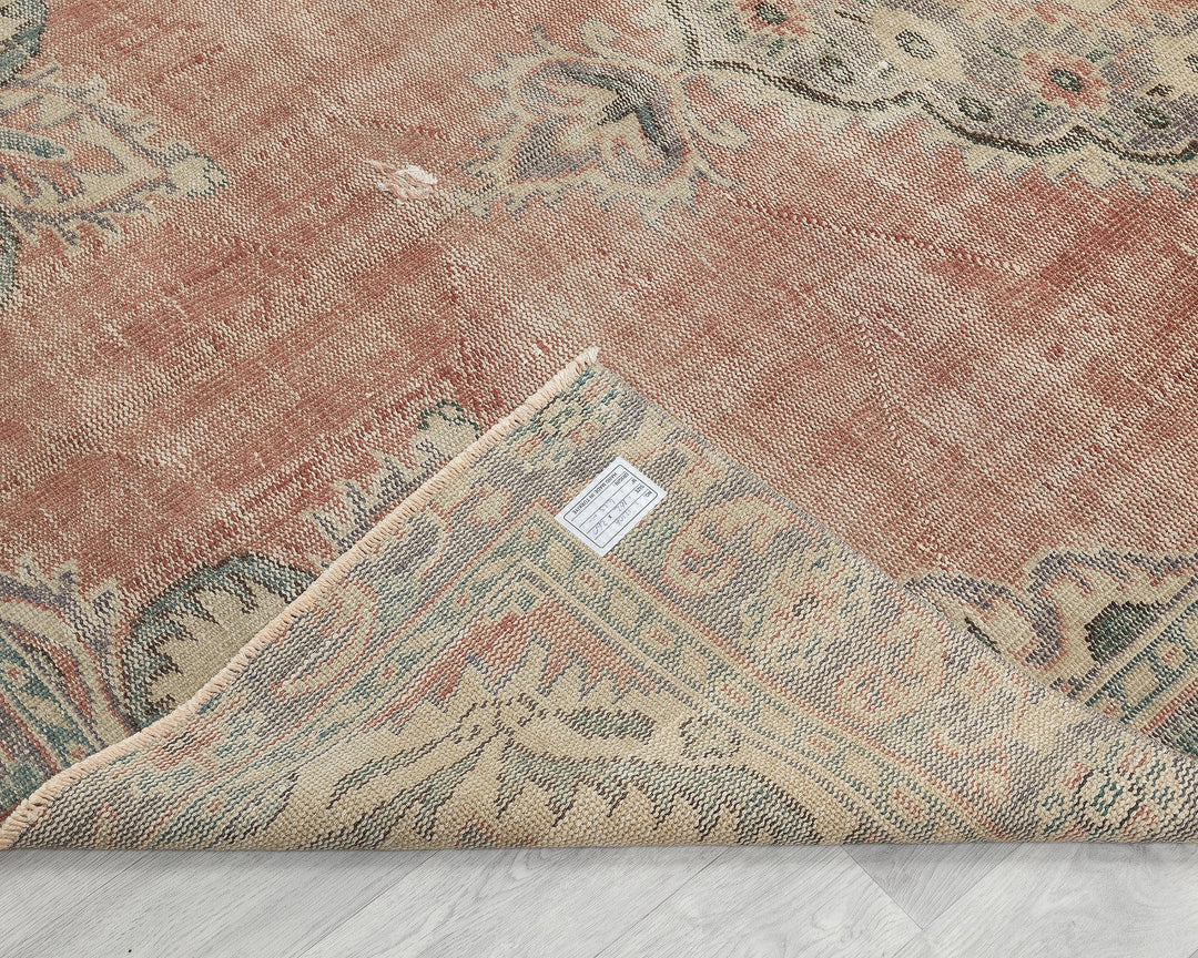 Rust Oushak Rug 5' 4" x 8' 6" | No. VR64831