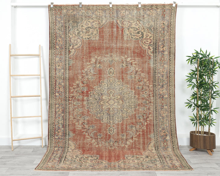 Oushak Rug 6' x 9' | No. VR63603