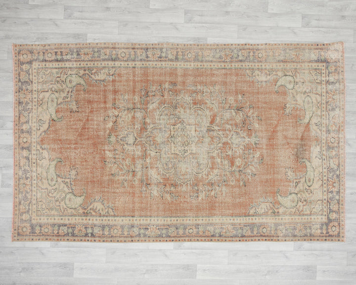 Oushak Rug 5' 8" x 9' 1" | No. VR47274