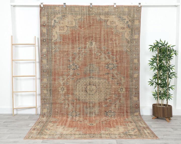 Oushak Rug 6' 1" x 10' | No. VR96351