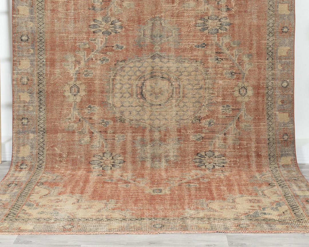 Oushak Rug 6' 1" x 10' | No. VR96351