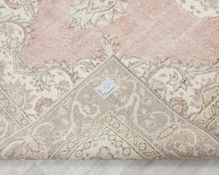 Neutral Oushak Rug 5' 10" x 9' 1" | No. VR71177