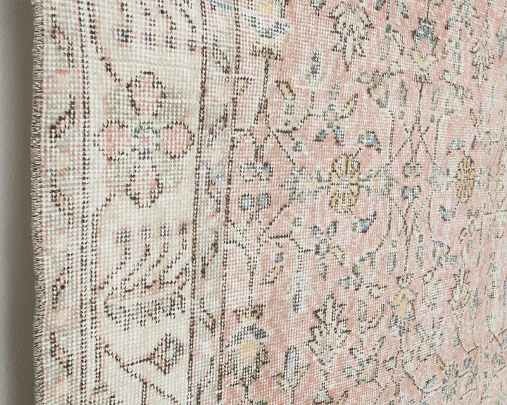 Pink Oushak Rug 5' 8" x 9' 7" | No. VR96976