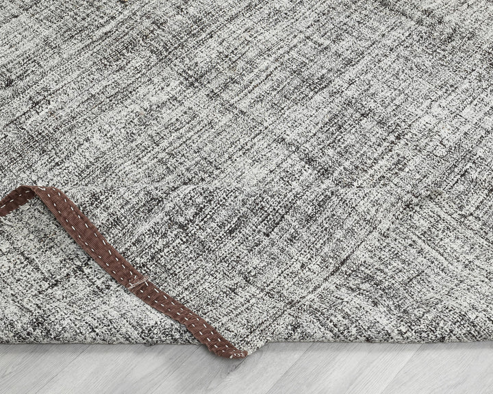 Gray Kilim Rug 6' 8" x 8' 8" | No. VR10615