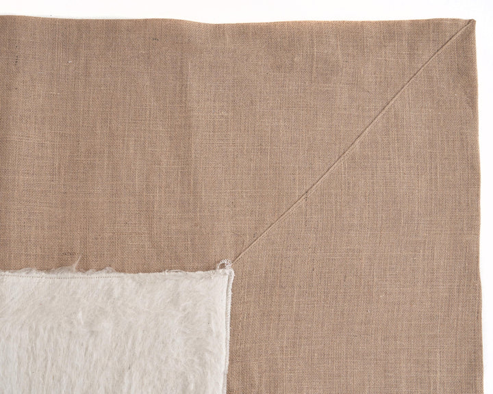 Beige Kilim Rug 7' 7" x 9' 10" | No. VR81408