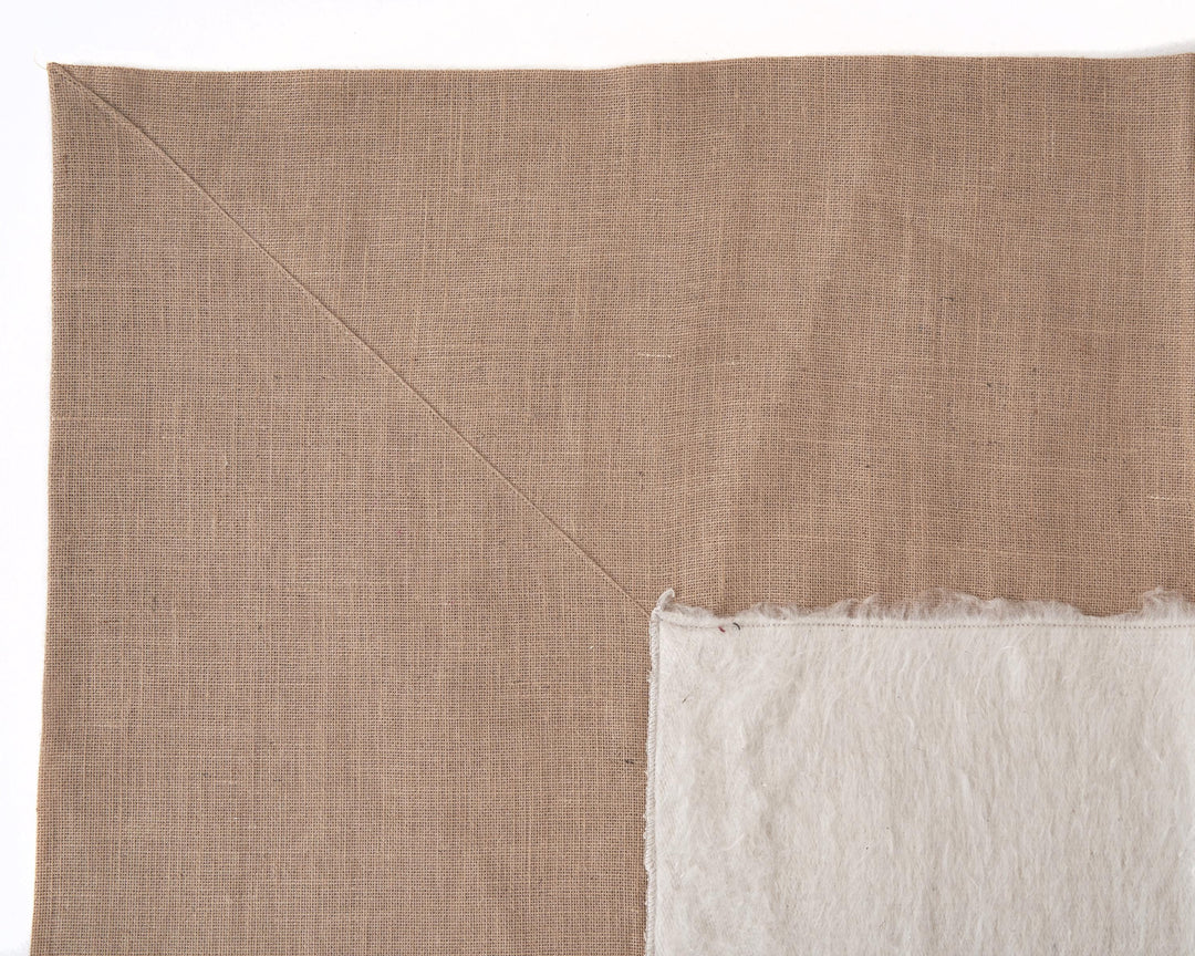 Beige Kilim Rug 7' 7" x 9' 10" | No. VR81408