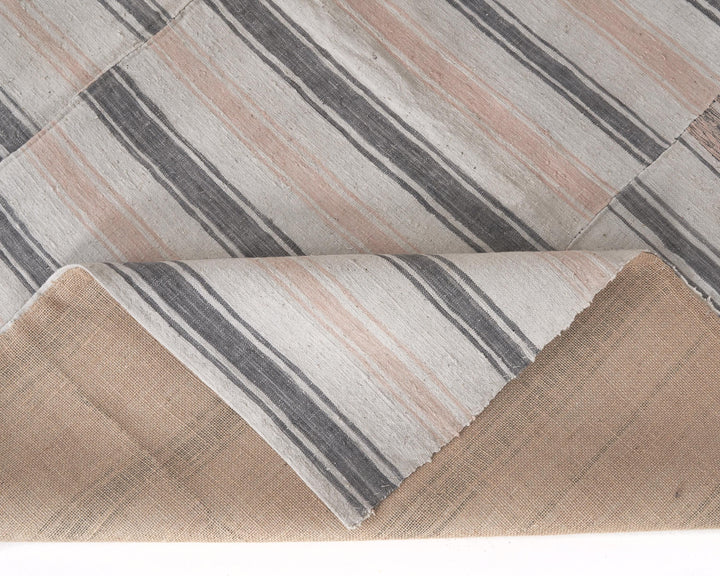 Neutral Kilim Rug 6' 8" x 10' 4" | No. VR16928