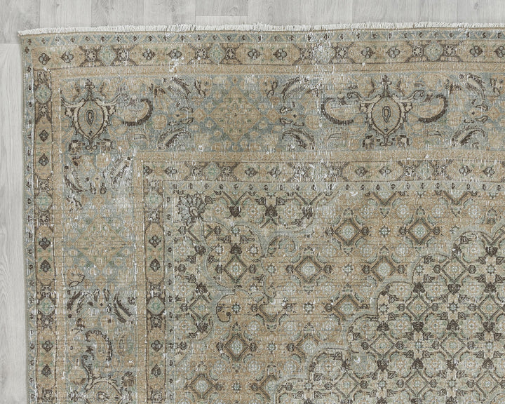 Gray Oushak Rug 7' 10" x 11' | No. VR99863