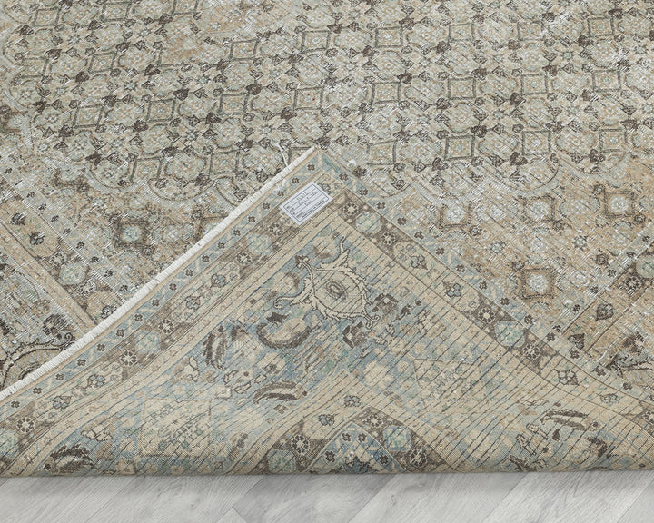 Gray Oushak Rug 7' 10" x 11' | No. VR99863