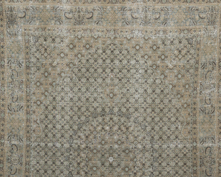 Gray Oushak Rug 7' 10" x 11' | No. VR99863