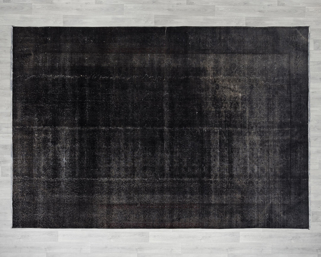 Gray Vintage Turkish Rug 7' 9" x 10' 8" | No. VR69226
