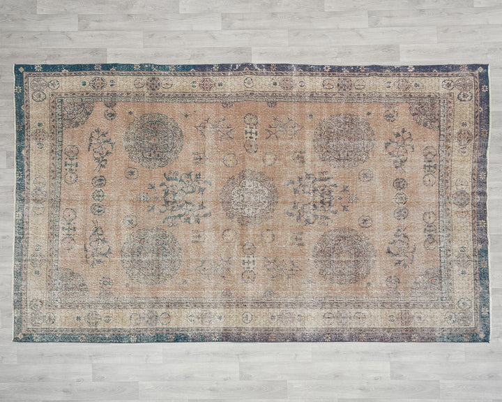 Vintage Turkish Rug 6' 7" x 10' 4" | No. VR99957
