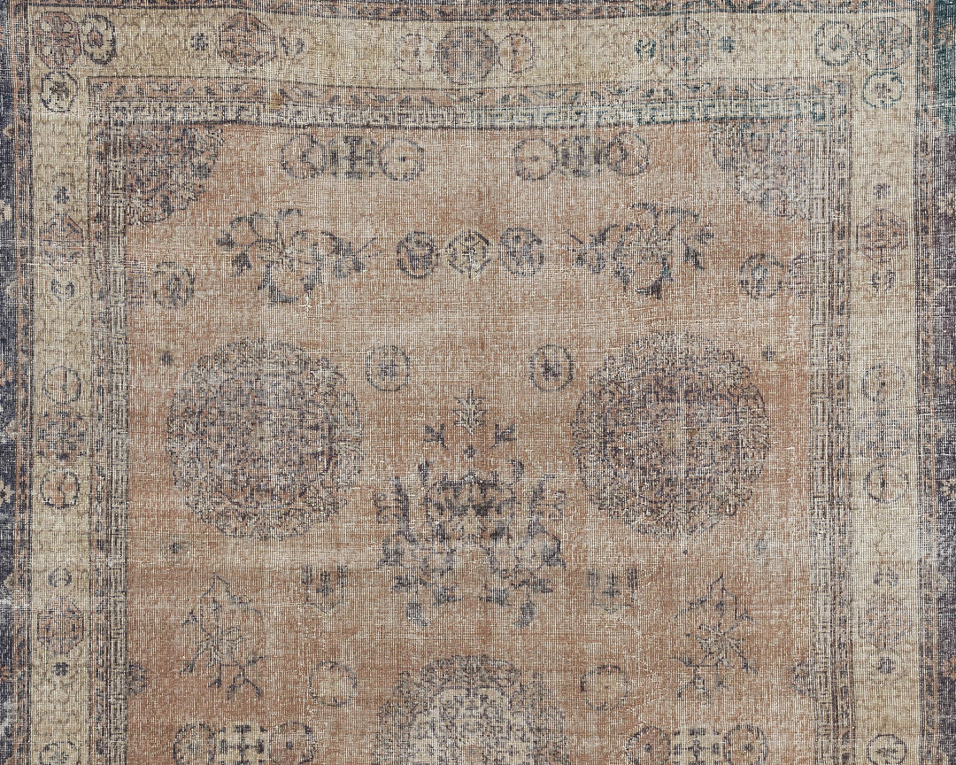 Vintage Turkish Rug 6' 7" x 10' 4" | No. VR99957