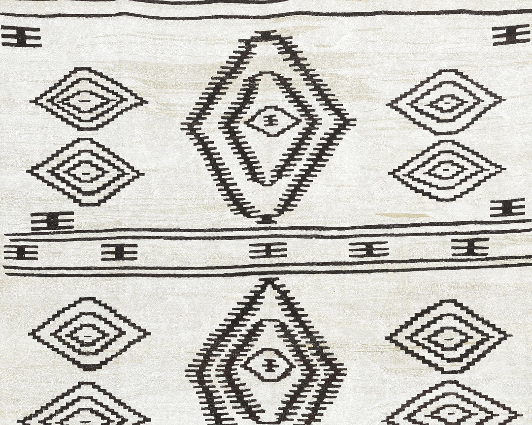 Black Kilim Rug 9' 9" x 12' 10" | No. VR51405