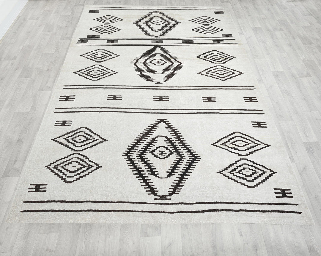 Black Kilim Rug 9' 9" x 12' 10" | No. VR51405