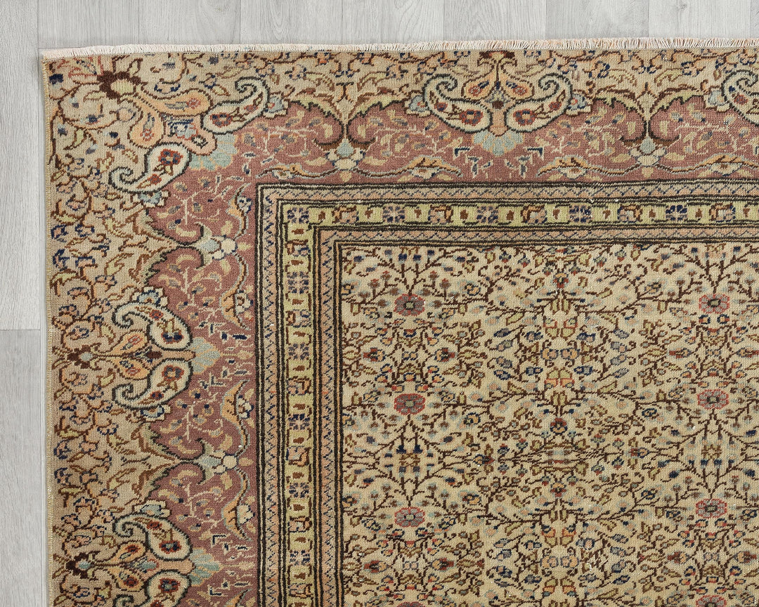 Oushak Rug 6' 7" x 9' 4" | No. VR77375