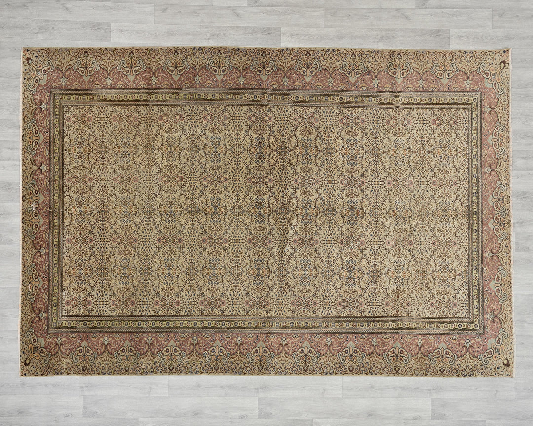 Oushak Rug 6' 7" x 9' 4" | No. VR77375
