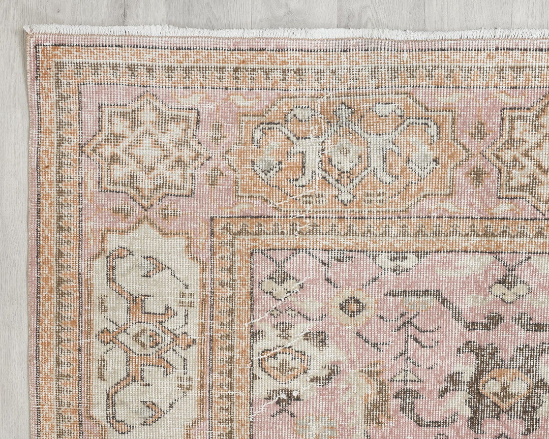 Faded Oushak Rug 7' x 11' | No. VR39054