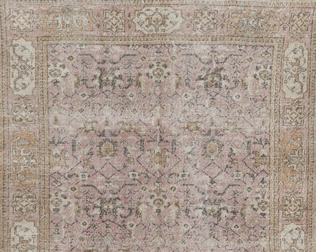 Faded Oushak Rug 7' x 11' | No. VR39054