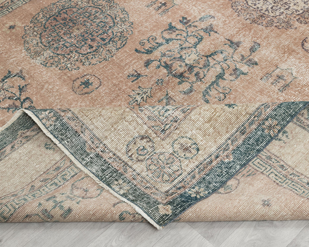 Vintage Turkish Rug 6' 7" x 10' 4" | No. VR99957