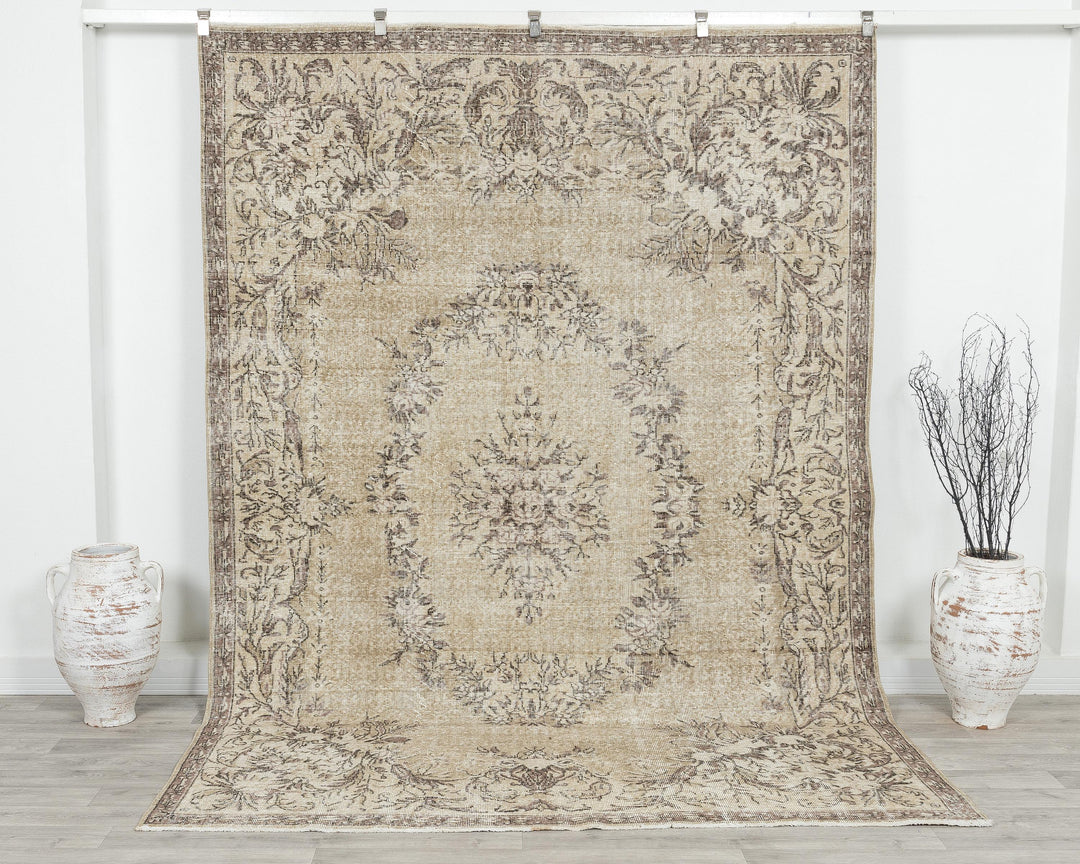 Oushak Rug 6' 9" x 9' 6" | No. VR87478