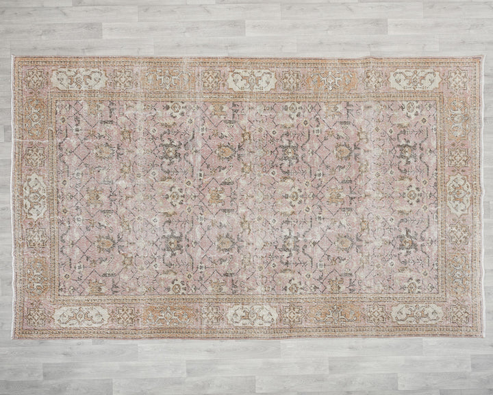Faded Oushak Rug 7' x 11' | No. VR39054