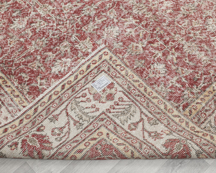 Neutral Oushak Rug 6' 6" x 10' 6" | No. VR56689