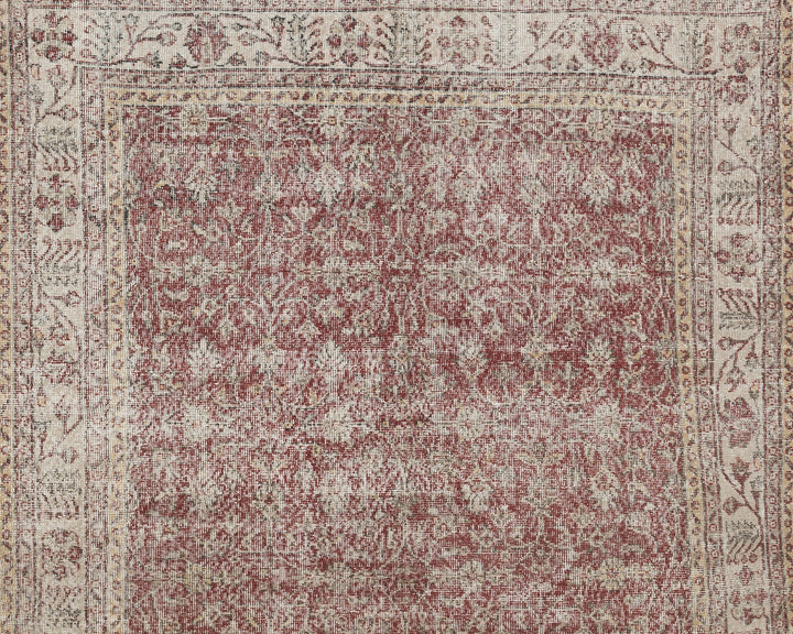 Neutral Oushak Rug 6' 6" x 10' 6" | No. VR56689