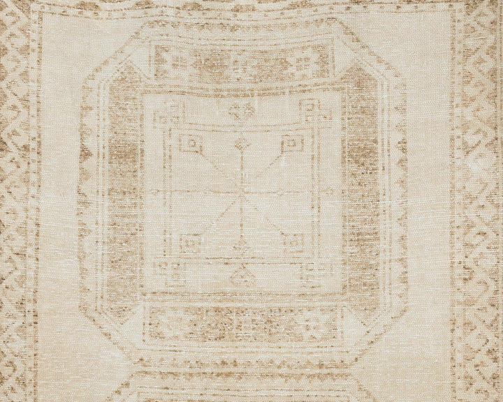 Beige Runner Rug 3' 11" x 10' 8" | No. VR30318