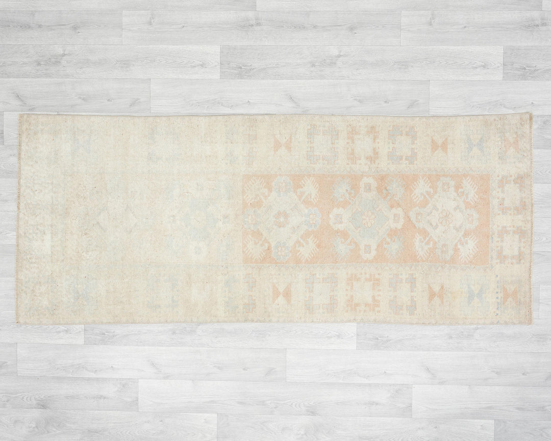 Beige Runner Rug 5' x 6' 1" | No. VR40884