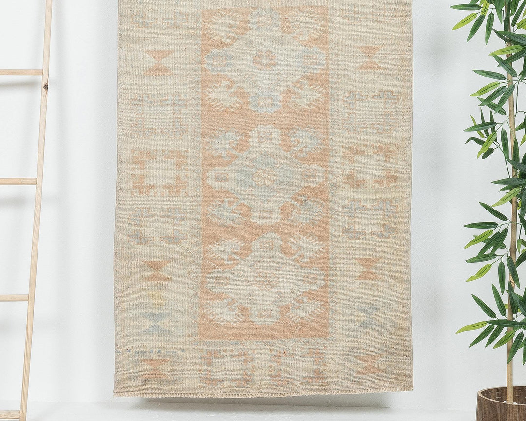 Beige Runner Rug 5' x 6' 1" | No. VR40884