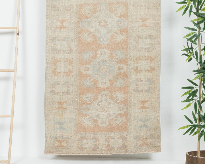 Beige Runner Rug 5' x 6' 1" | No. VR40884