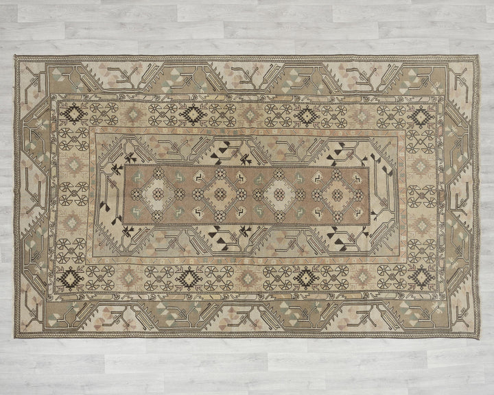 Oushak Rug 6' 2" x 9' 6" | No. VR25086