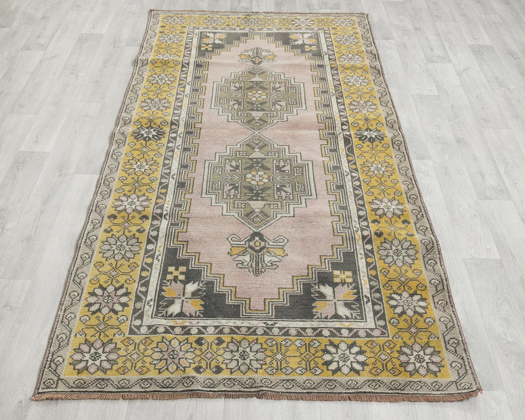 Oushak Rug 3' 11" x 7' 9" | No. VR74836