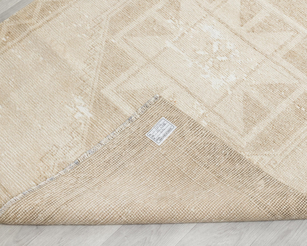Beige Runner Rug 3' 7" x 12' 1" | No. VR35358