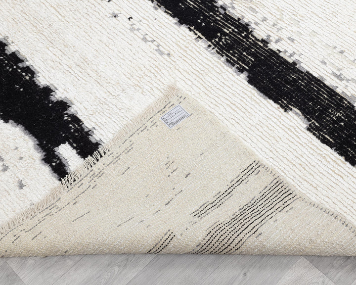Black Vintage Turkish Rug 7' 7" x 11' 5" | No. VR44442