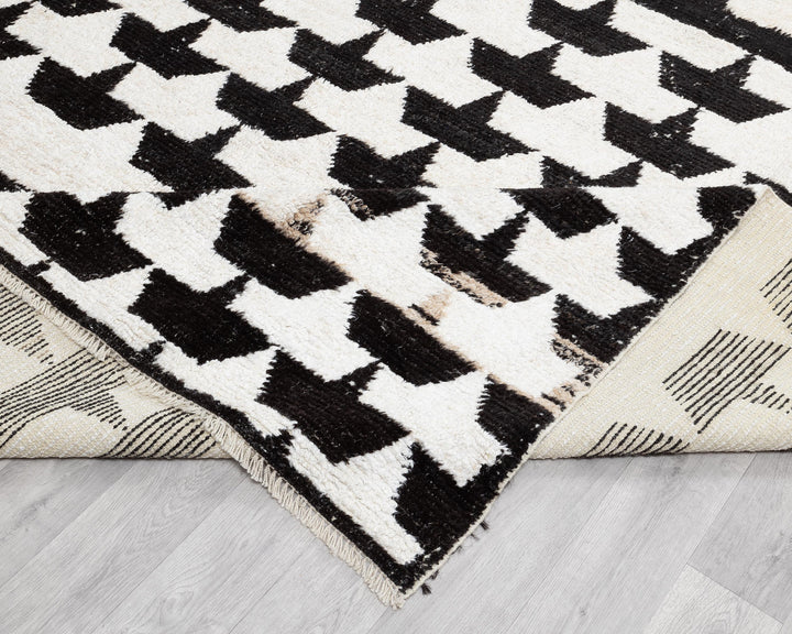 Black Vintage Turkish Rug 9' 4" x 12' 10" | No. VR97108