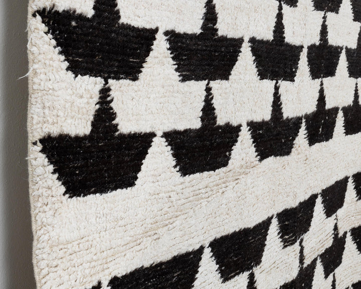 Black Vintage Turkish Rug 9' 4" x 12' 10" | No. VR97108