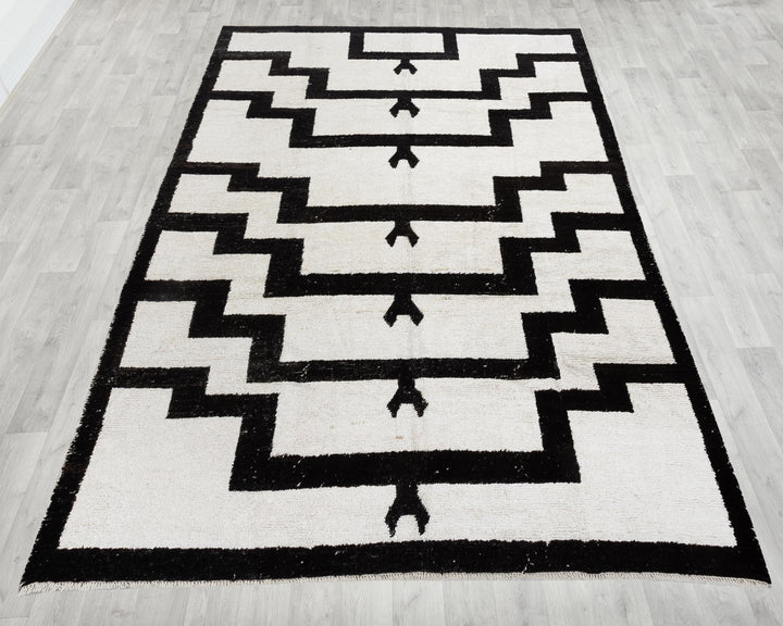 Black Vintage Turkish Rug 9' 5" x 12' 5" | No. VR80788