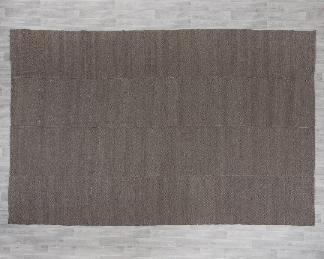 Brown Kilim Rug 8' 10" x 13' 1" | No. VR78487