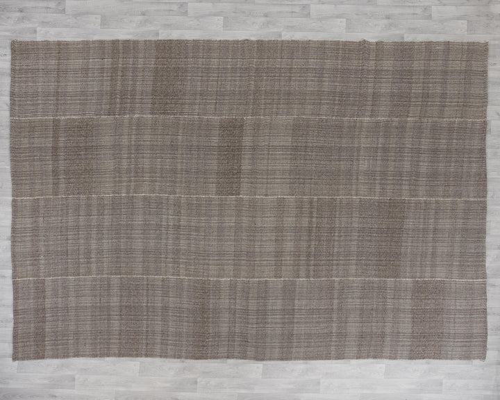 Brown Kilim Rug 9' x 12' 7" | No. VR11999
