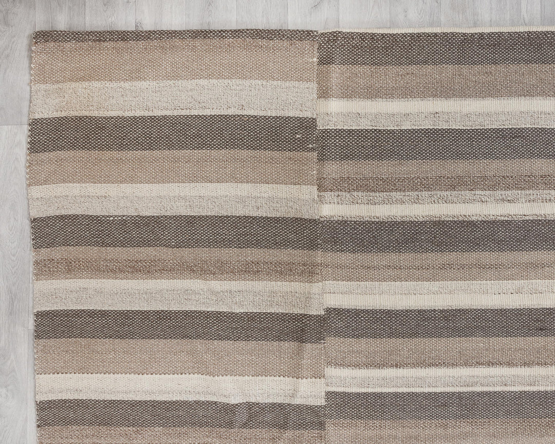 Neutral Kilim Rug 9' 2" x 13' 3" | No. VR16344
