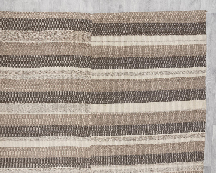 Neutral Kilim Rug 9' 2" x 13' 3" | No. VR16344