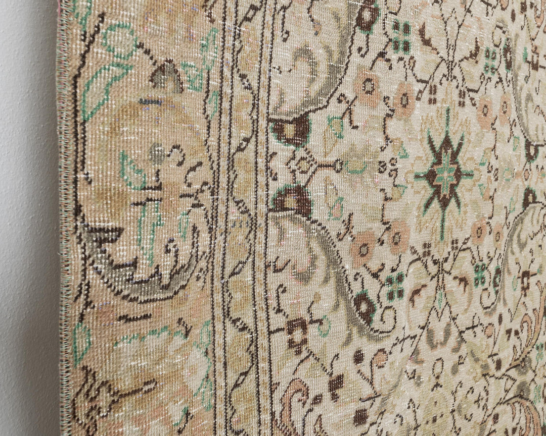 Muted Oushak Rug 5' 10" x 8' 10" | No. VR97139