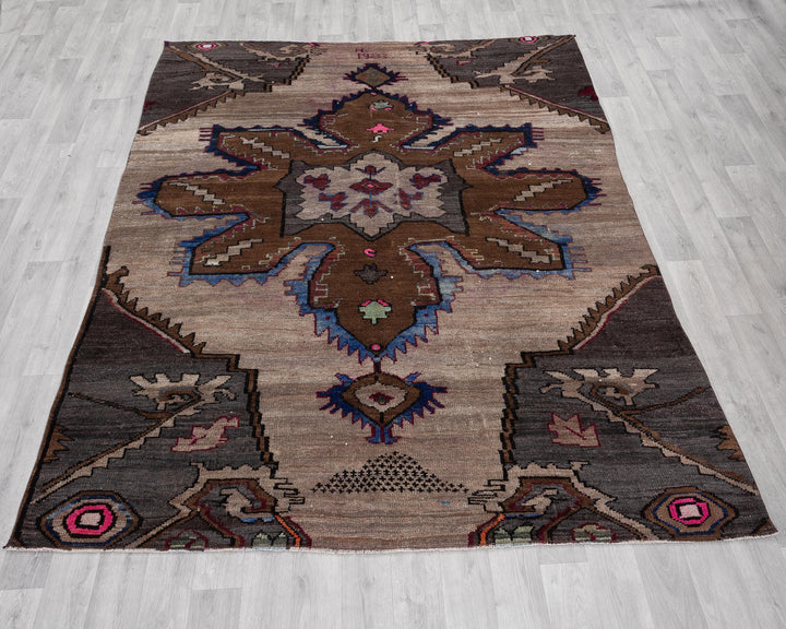 Rust Oushak Rug 6' 5" x 8' 2" | No. VR41610