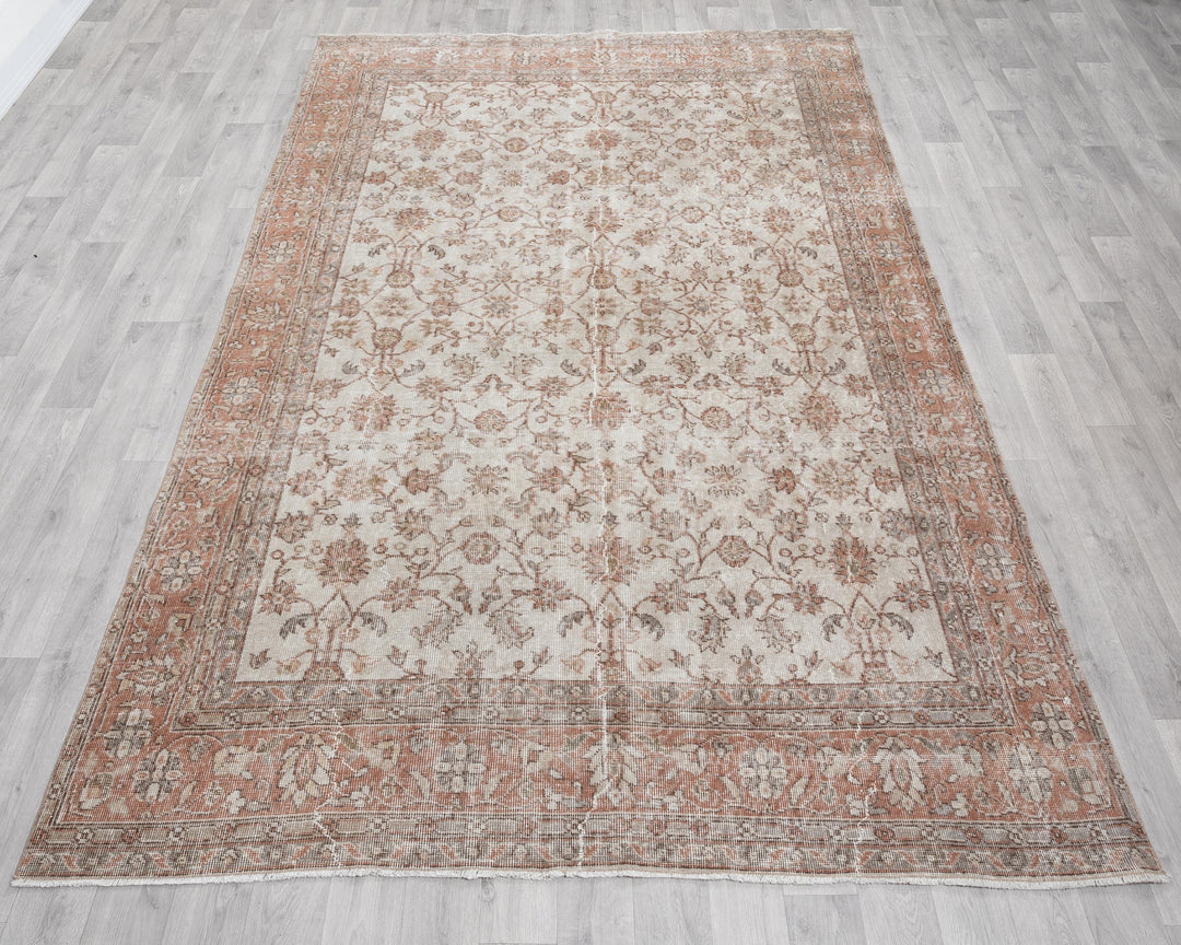 Faded Oushak Rug 190' x 301' | No. VR77860